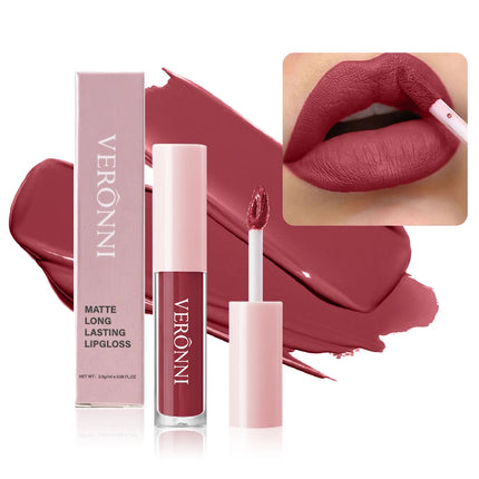 12 Color Non-stick cup Velvet Satin Gloss Lip glaze Mist Liquid matte lipstick Waterproof long-lasting color liquid