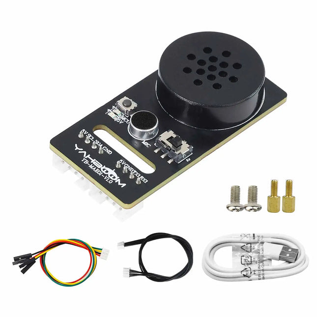 Yahboom AI Voice Interaction Module High-precision Recognition Broadcasts Intelligent Programmable Sound Sensor for Robot Toys