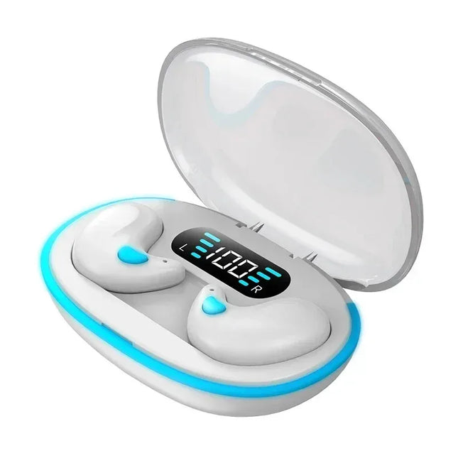 X55 Invisible Sleep Wireless Earphone TWS Bluetooth 5.3 Headphones Hidden Earbuds IPX5 Waterproof Noise Reduction Sports Headset