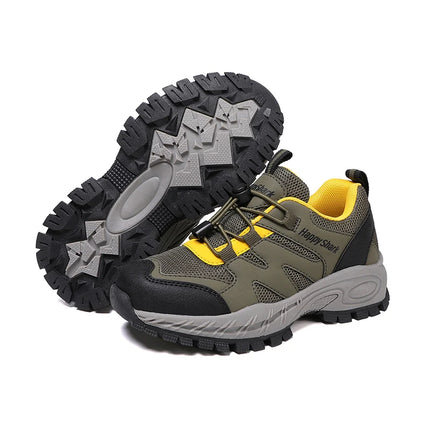 New Hiking Shoes Children Designer Climbing Trekking Sneakers for Boy Girl Leather Outdoor Sports Work Kids Shoes Run Shoes
