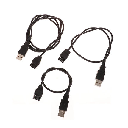 /KQM/30/50/100CM 3/4 Pin Fan To USB Adapter Cables Computer Pc Fan Power Cable Connector Adapter
