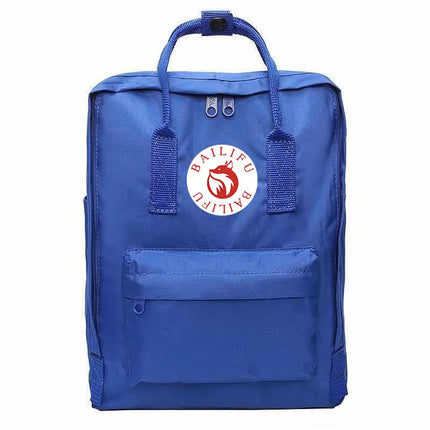 Outdoor Waterproof Student Backpack Large Capacity Computer Bag Oxford Cloth Breathable Shockproof Anti-wear Leisure Travel B...