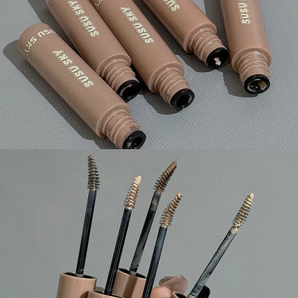 Natural Dyeing Eyebrow Cream High Pigment Long-lasting Waterproof Natural Wild Eye Brow Tint Enhancer Brow Mascara Cosmetic
