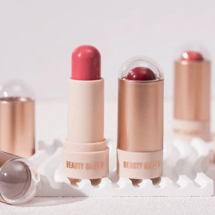 BEAUTY GLAZED multi-colour matte highlight blush stick glazed non-stick glass delicate and supple multi effect makeup