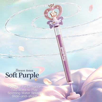 Magic Fairy Wand Water Gun  Summer Water Play Toy Dual Mode Water Cannon for Kids Adults Birthday Gift for Water Battle Outdoor