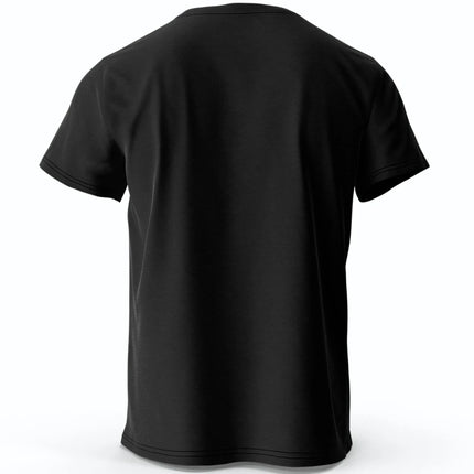 Focus Letter Minimalist Style 100% Cotton T-Shirt, Lightweight Round Neck Short Sleeve Tee, Perfect for Men & Women