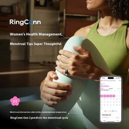 RingConn Gen 2 Smart Ring, the world's first ultra-thin smart ring with sleep apnea monitoring