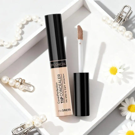 The Saem Cover Dark Spots Dark Circles Concealer SPF 28/PA++Naturally Modify Skin Concealer Even Skin Tone Longlasting Concealer