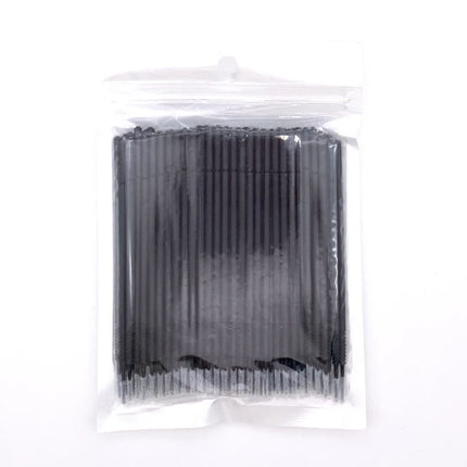Disposable Long Head Lashes Micro Brushes Eyelashes Mascara Swab Lash Extension Tools Micro Applicator Wands