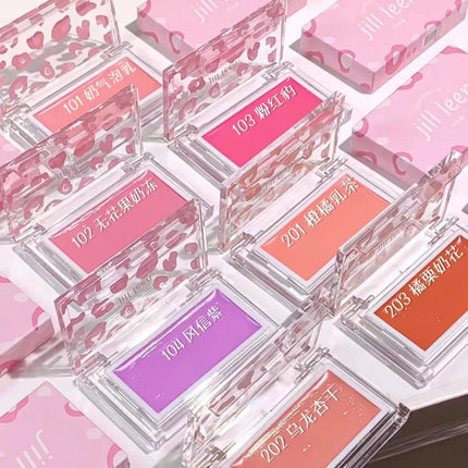 JILL LEEN Single Blush Cream Mud Blusher Nude Purple Brightening Expanding Long-lasting Natural 3g