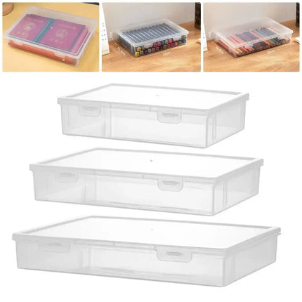 Transparent Storage Box A4-A5 / Boîte Rangement Transparente