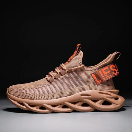 YRZL Men's Comfortable Sneakers, Women's Breathable Couple Running Shoes, Mesh Tenis Sport Shoes Size 36-46 Walking Sneakers Men