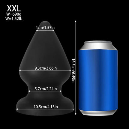 Fisting Butt Plug Training Dilator XXXL Small Huge Anal Plug Super Soft Anal Toys Suction Cup Big Sex Toy For Men Women Buttplug