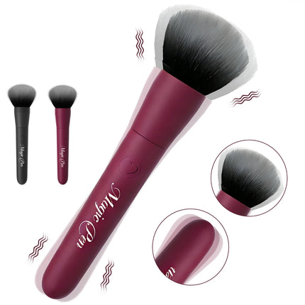 YAFEI Makeup Brush Vibrator for Women Clit Vagina Stimulator Dildo Wand Bullet Vibrator Female Masturbation Massager Sex Toys