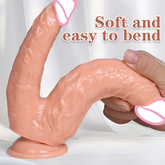 Double Dildos Big Anal Dick Butt Plug Sex Machine Realistic Double Headed Penis for Women Men Couples Huge Dildo Adult Sex Toys