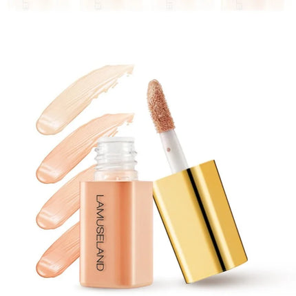 New Mini Concealer Moisturizing Liquid Concealer Coverage Pores Invisible Full Dark Circles Lasting Foundation Cream Face Makeup