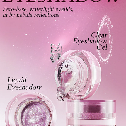 Multi-Use Liquid Glitter Eyeshadow High Shine Shades Gel Liquid Eyeshadow Water Light Quick Dry Long Lasting Multi-Use Makeup