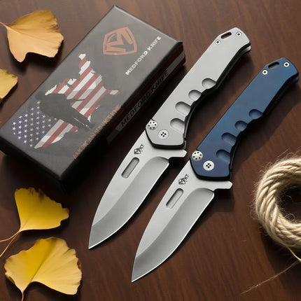 Medford - MKT Mini Folding Knife, D2 steel, ball bearing structure, emergency rescue camping knife, sharp fruit knife