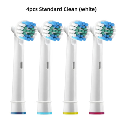Universal Brush Head Refill for Oral B Electric Toothbrush Sensitive Precision Clean Floss Cross Action Brush Nozzles For Oralb