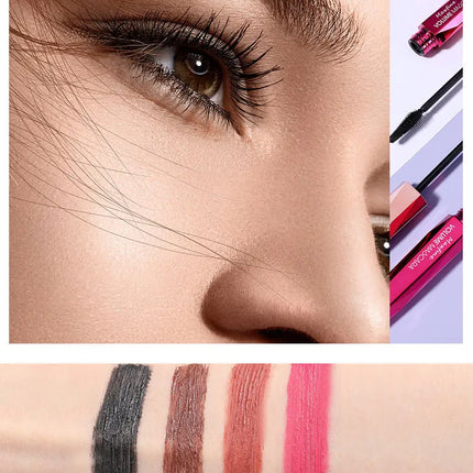 Diamond Dense Mascara Waterproof Non Smudging Long Lasting For Natural Dense Curled And Long Lashes