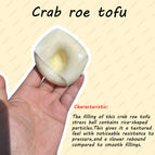 Crab roe tofu