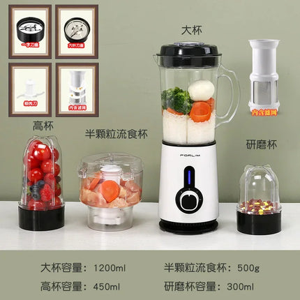 [New]Food Processor Household Small Multi-function Juicer Mini Wall Breaker Food Blender Liquid Food Processor