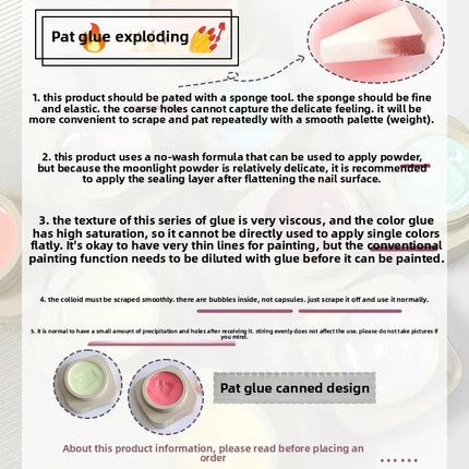 9 colors Chinese style spring is not late aurora powder shell polished fairy powder cream popular brocade powder solid nail art