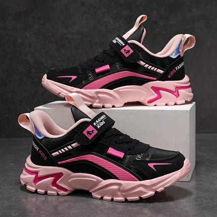Kids Girls Shoes Running School Casual Sports Breathable Non-slip Sneakers Basketball Children Outdoor Walking Tennis All Season