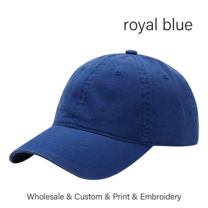 SLECKTON Custom Baseball Cap Fashion Letter Embroidery Sun Hats for Women and Men Cotton Design LOGO Wholesale Unisex Caps