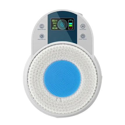 M04K Back Scrubber For Shower,Body Scrubber,Wall-Mounted Electric Back Scrubber,Deep Clean Shower Scrubber With Smart