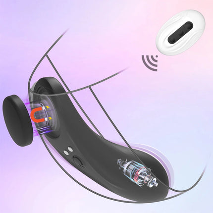 Wearable Clitoris Vibrator Women Panties Vibrator APP Remote Control Clit Stimulator Magnetic Anti-detachment Sex Toy for Women