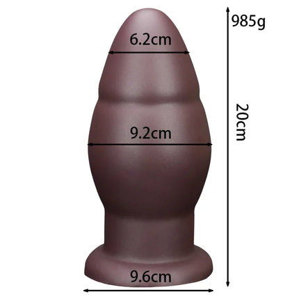 Oversized Anal Plug Huge Anal Plug Anal Dilation Prostate Massager Dildo for Women Stimulates Vagina Sex Toys for Women Adult Se