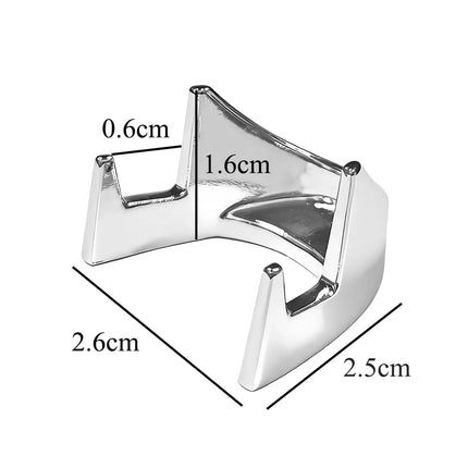 1Pcs Small Metal Display Stand Commemorative Challenge Coin Holder Souvenir Coin Badge Medal Card Display Rack Bracket
