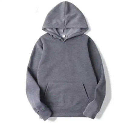 Masculino Cor Sólida Com Capuz Suéteres Masculino Camisola De Lã Quente Moda Roupas De Rua Solta Respirável  Hoodie Men