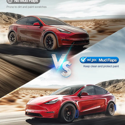 For Tesla Model Y Model 3 highland 2026 Accessories Mud Flaps Stay Clean Protect Paint Military Grade All Weather Splash Guards