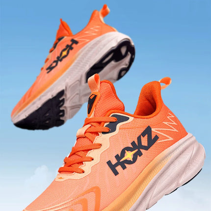 Carbon Plate Air Cushion Running Shoes for Men Soft Chunky Sneakers Women Daily Commuting Shoes Outdoor Casual Walking Shoes