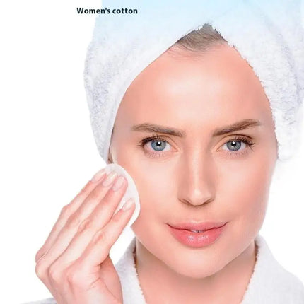100pcs Cotton Pads Disposable Clean Cottons Face Nail Polish Remover Round Soft Face Cleansing Remover Pads Makeup Tools