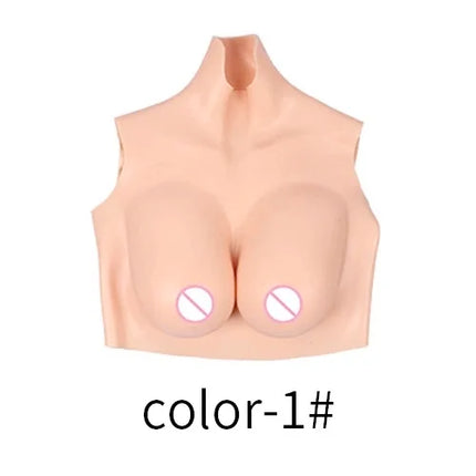 Eyung Huge Fake Breast Forms Fake Boobs Realistic Silicone for Crossdressers Drag Queen Shemale Crossdressing Breastplates Boobs