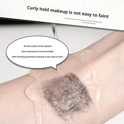 AOJN Slender＆Dense Mascara Smudge-Proof Long-Lasting Natural Curling Thickening Spiral Brush Mascara