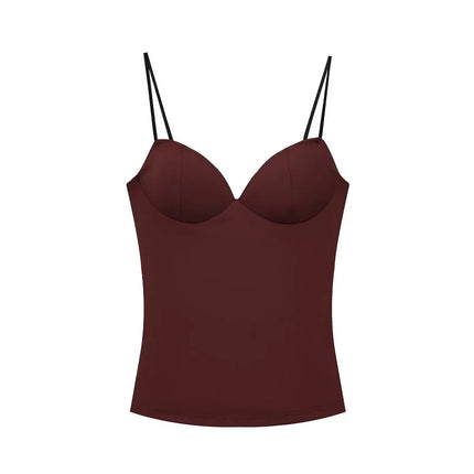 Sexy Corset Crop Top Women Camisole Backless Short Tops for Women Sleeveless Bustier Tops Women Straps Tube Top Female
