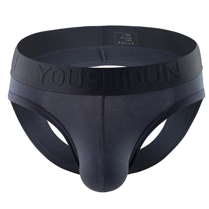 Men's Underwear Backless Thongs Cotton Breathable Bikini String Homme Cueca Tanga Low Waist Jockstrap