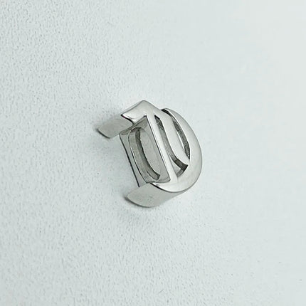 Unique Real 925 Sterling Silver Old English Letter A-Z Initial Charm Pendant For Women Girls Men Spiriti Jewelry Gift For Friend