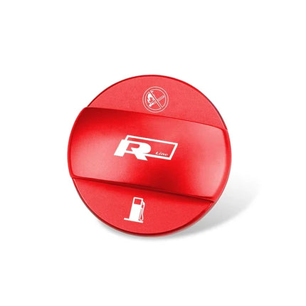Car Fuel Cap Aluminum Alloy Oil Box Lid Petrol Tank Cover For Volkswagen GTI Polo Golf 5 MK6 MK7 Tiguan Arteon Jetta Passat CC