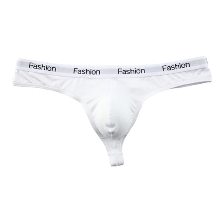 Fancave Men's Sexy Thong Underwear, Fashionable Bikini, Breathable U-Convex One-Line Briefs