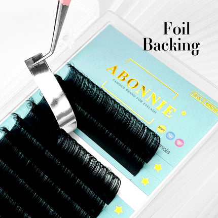 ABONNIE Cashmere Individual Eyelash Extension Classic Lashes Extensions Trays Matte Black Soft Mink False Eyelashes
