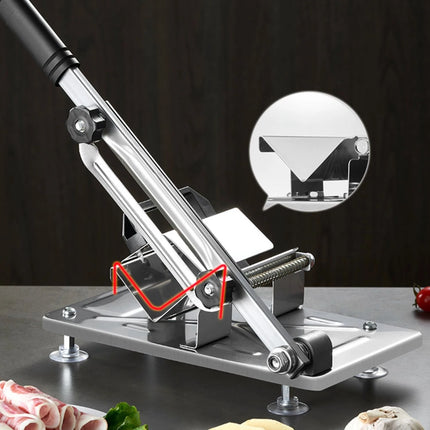 GIANXI Pork Belly Vegetable Slicer Frozen Meat Processor Cutting Machine Mutton Rolls Cutter Fruit Easy Slicer Kitchen Accessory