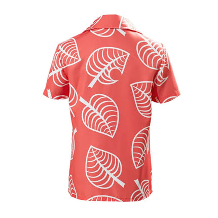 Timmy & Tommy Isabelle Cosplay Button-down Shirt Animal Game Crossing Chemise Short Sleeve Loose Men/Women Shirts 3D Print Tops