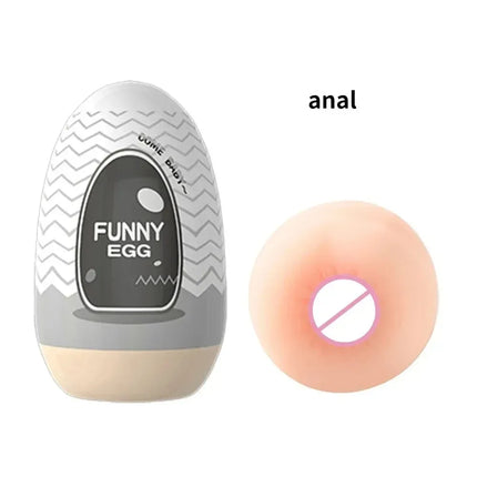 Laile Male Masturbation Egg, Portable Mini Pocket Pussy for Men, Disposable Sex Toy