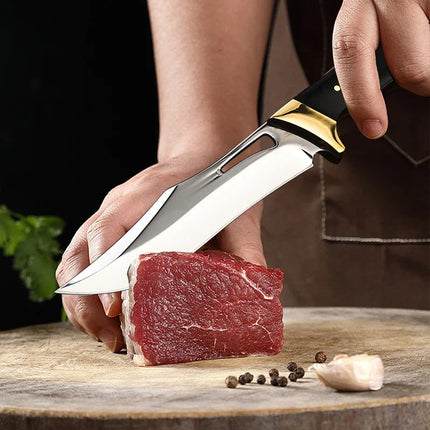 Multi-functional meat cleaver High hardness forged handmade kitchen bone knife with knife set fruit knife Cooking kitchenware