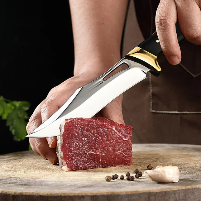 Multi-functional meat cleaver High hardness forged handmade kitchen bone knife with knife set fruit knife Cooking kitchenware